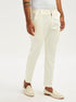 Vastramay Mens Cream Cotton Satin Lycra